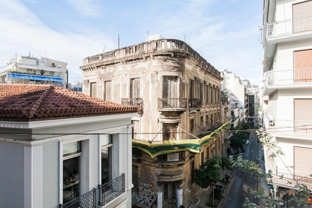Openair Hot Tub/Big Balcony/Great Boutique Apt Athen Eksteriør bilde